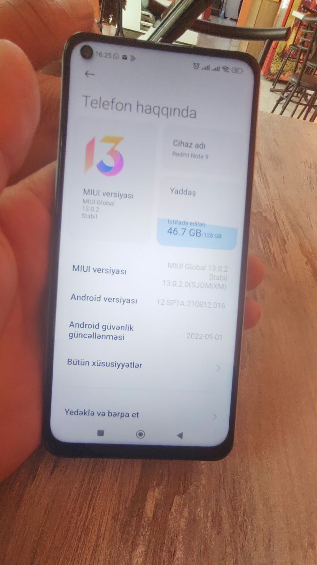 Xiaomi 128 GB, rəng - Mavi, İki sim kartlı — Xiaomi, Bakı (2)