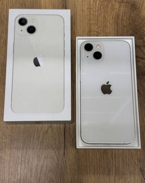 IPhone 13, 128 GB, Ağ, Zəmanət, Simsiz şarj, Face ID — Baku