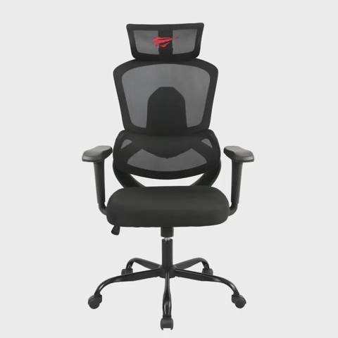 Oyun kreslosu Havit GC912 Black — Baku