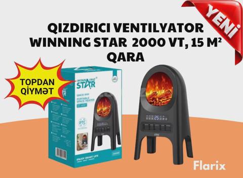Winning star Elektrik qızdırıcı — 159 ₼ · Ev texnikası Winning star Elektrik qızdırıcı