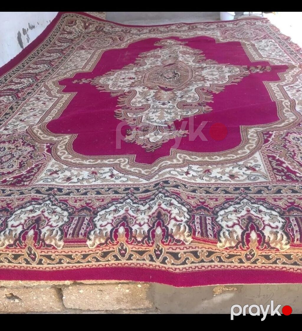 Qırmızı klassik naxışlı xalça, 2,90×3,90 m — Xalılar, Bakı (2)
