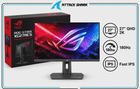Monitor ASUS ROG Strix XG27ACS 27" 1ms 180Hz — Baku