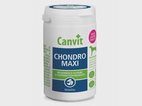 Canvit Chondro Maxi, 25 kq-dan yuxarı itlərdə sümük və oynaqları gücləndirmək üçün, 76 tablet — Zoo.az