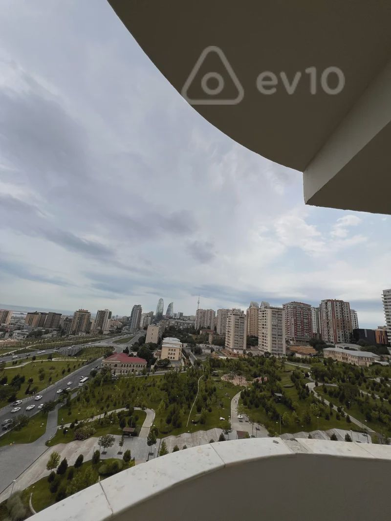 For sale: 4-room apartment (new building), 195 m² — Mənzil, Bakı (9)