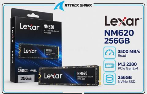 SSD Lexar NM620 256GB NVMe — Baku