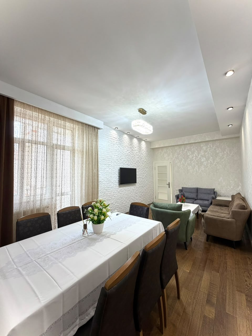 For sale: 3-room apartment (new building), 107 m² — Mənzil, Bakı (7)