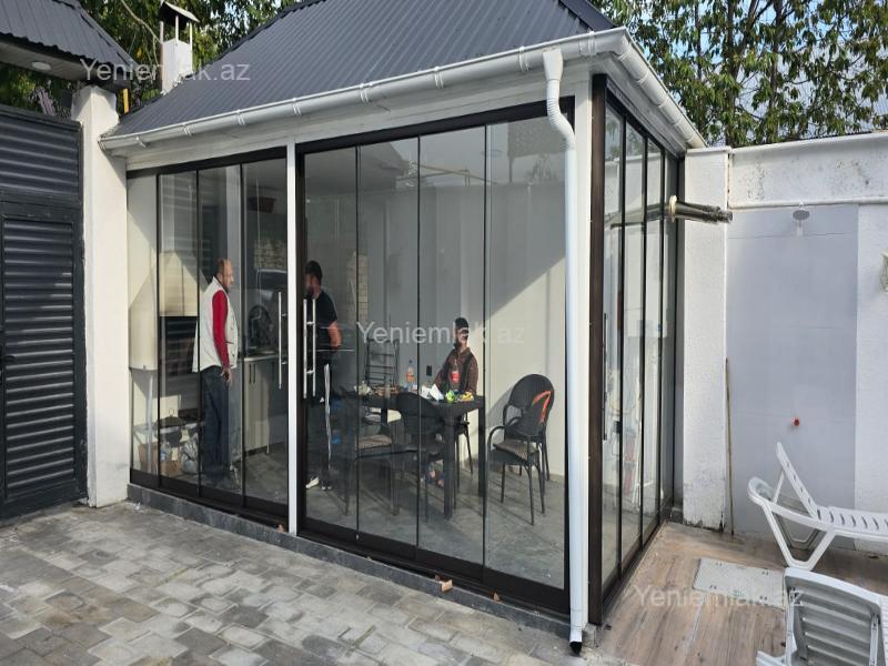 Daily rent: 3-room house / Cottage / Villa, 100 m² — Ev, villa, Qəbələ (2)
