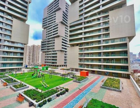 3 otaqlı mənzil, 110 m², Salamzadə — Баку