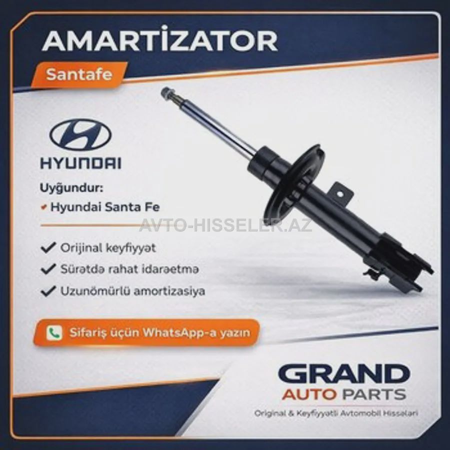 Hyundai Santafe amartizatoru — Gidiş hissəsi, Bakı