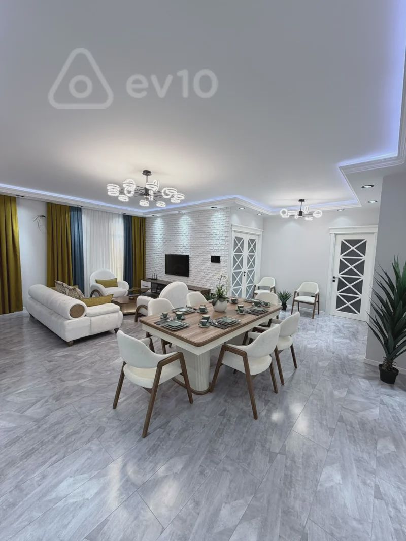 For rent: 3-room apartment (new building), 150 m² — Mənzil, Bakı (7)