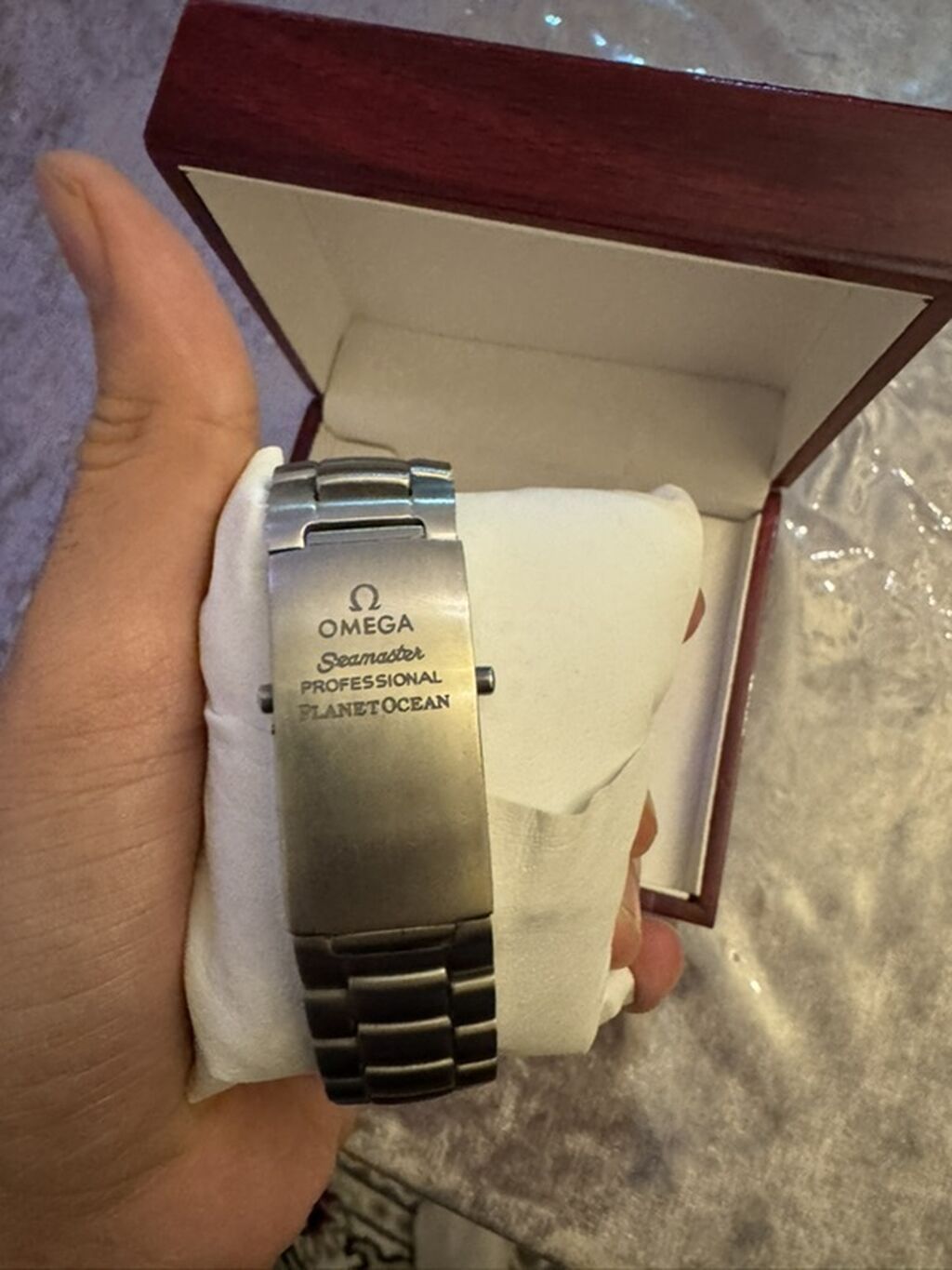 Omega Seamaster Professional Planet Ocean saatı - Korpus və qolbaq — Qol saatları, Sumqayıt (2)