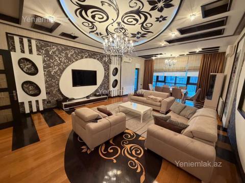 Kirayə 4 otaqlı Bina evi menzil (Yeni tikili), 200 m², Səbail rayonu — Baku