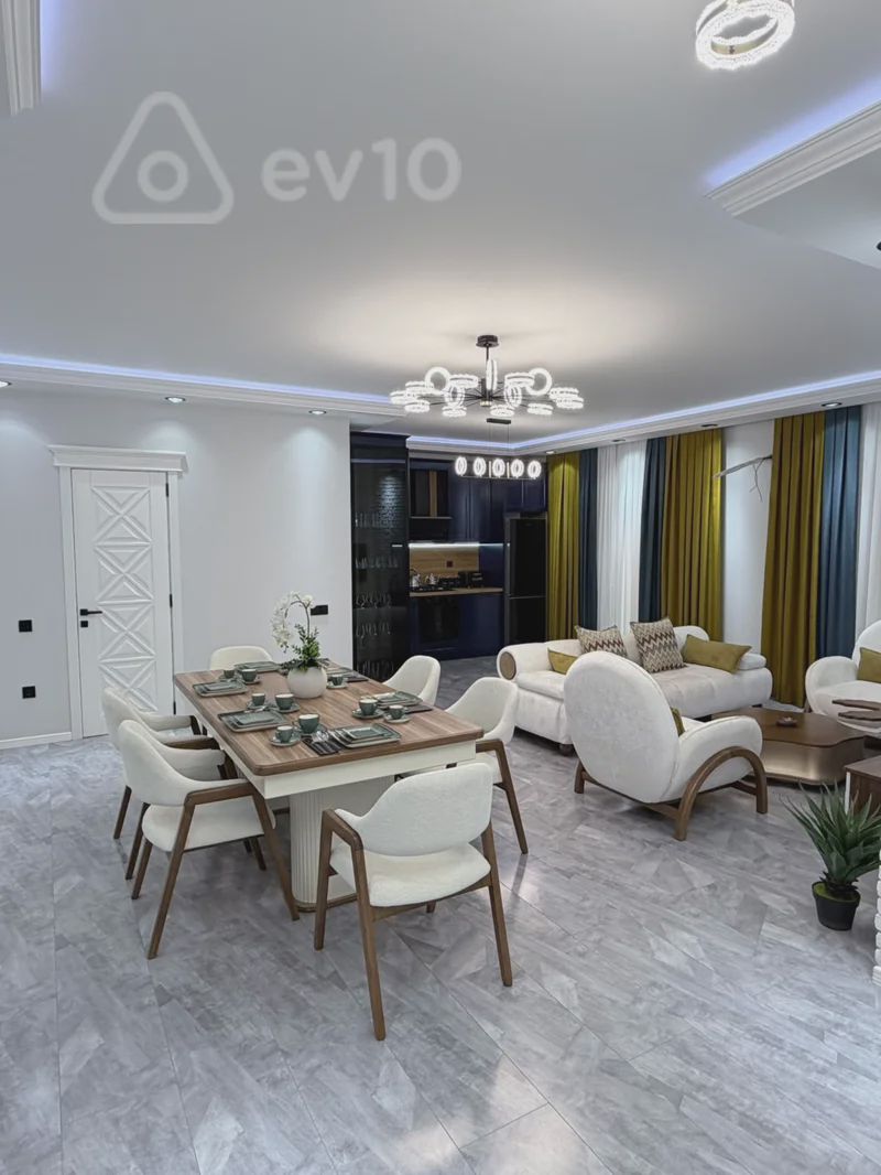 For rent: 3-room apartment (new building), 150 m² — Mənzil, Bakı (4)