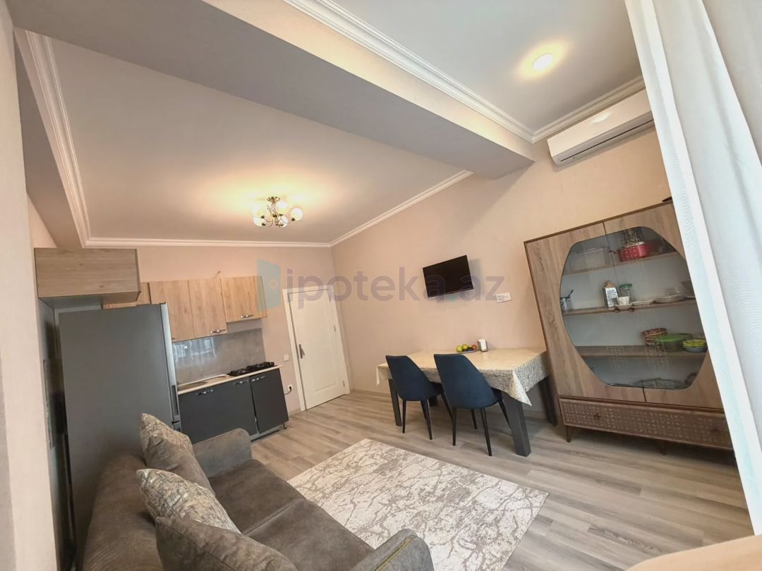 For sale: 2-room apartment (new building), 53 m² — Mənzil, Masazır (5)