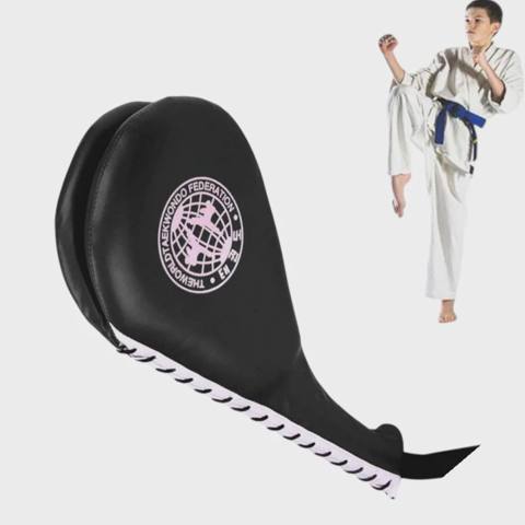 Taekvando üçün lapa WS1117, uzunluq 39×20 sm, tutacaq 19 sm, qara — 17.5 ₼ · Baku · Döyüş sənətləri Taekvando üçün lapa WS1117, uzunluq 39×20 sm, tutacaq 19 sm, qara — Baku