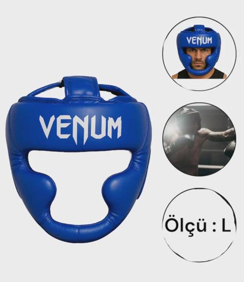 Qoruyucu dəbilqə WS1187, süni dəri, göy, ölçü L — Баку