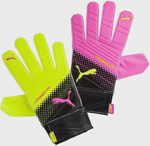 Qapıçı əlcəkləri Puma Evo Power 2 Grip, ölçü 10, yaşıl/çəhrayı — Etrend.az — İdman və Əyləncə