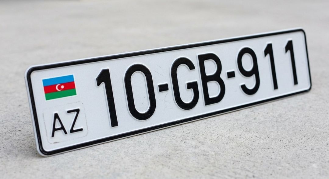 Qeydiyyat nişanı - 10-GB-911 — Avto, Göyçay (2)