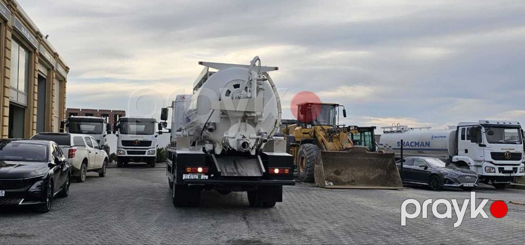Kanalizasiya təmizləyən Shacman L3000, 2025-ci il — Yük avtomobilləri və qoşqular, Bakı (8)