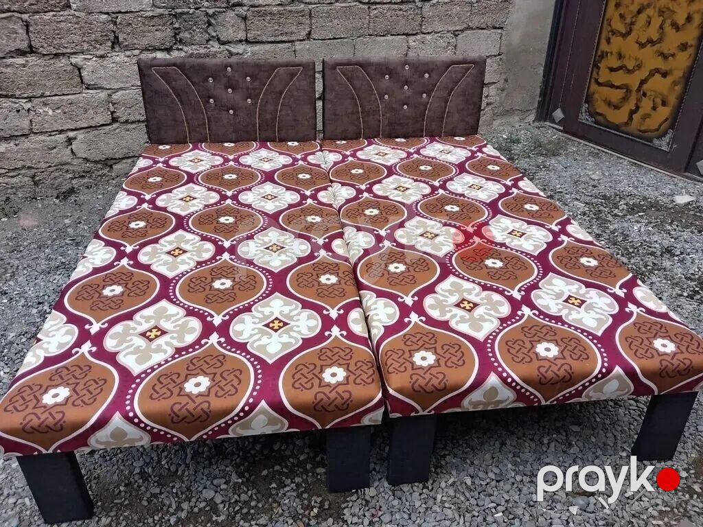 Təzə çarpayılar . 1 nəfərlik çarpayılar 60manat. 2 nəfərlik taxt — Mallar, Bakı (5)
