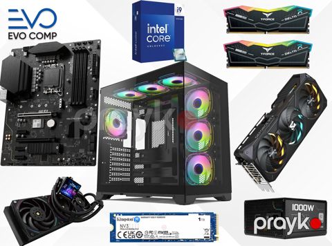 Evo QuantumForce RTX 5080 16GB i9 14900KF 64GB 1TB - Gaming PC — Bakı