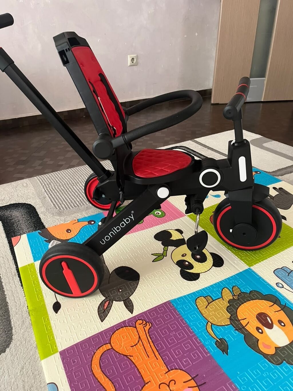 UoniBaby uşaq üçtəkərli velosiped/araba - Qiymət: 100 AZN - Ünvan — Uşaq velosipedləri, Bakı (2)
