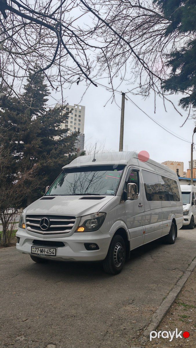 Mercedes Sprinter sifarişi (Qrup və korporativ transfer) — Avtomobil icarəsi, Bakı (2)