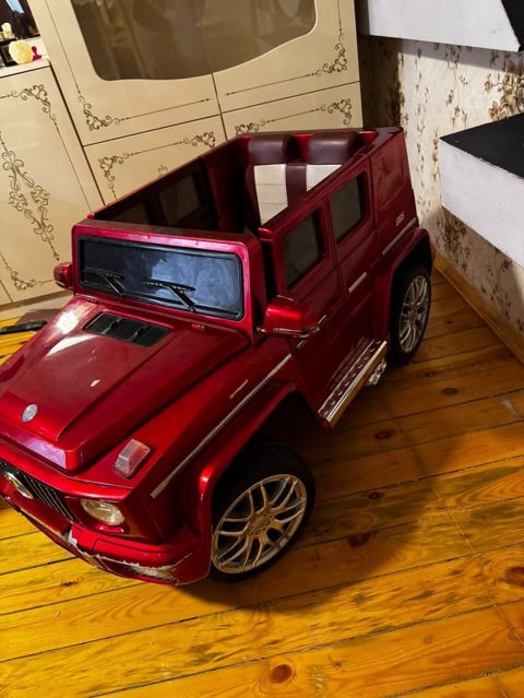Uşaq elektrik avtomobili (Mercedes G65 üslublu) satılır