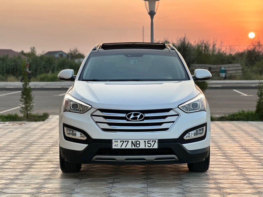Hyundai Santa Fe, 2.0 L, 2014 il, 235 000 km — Avtomobillər, Saatlı (3)