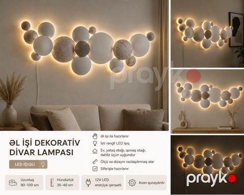 Əl işi premium dekorativ aksessuarlar – Otaq, Ofis, Restoran ✨ — Bakı