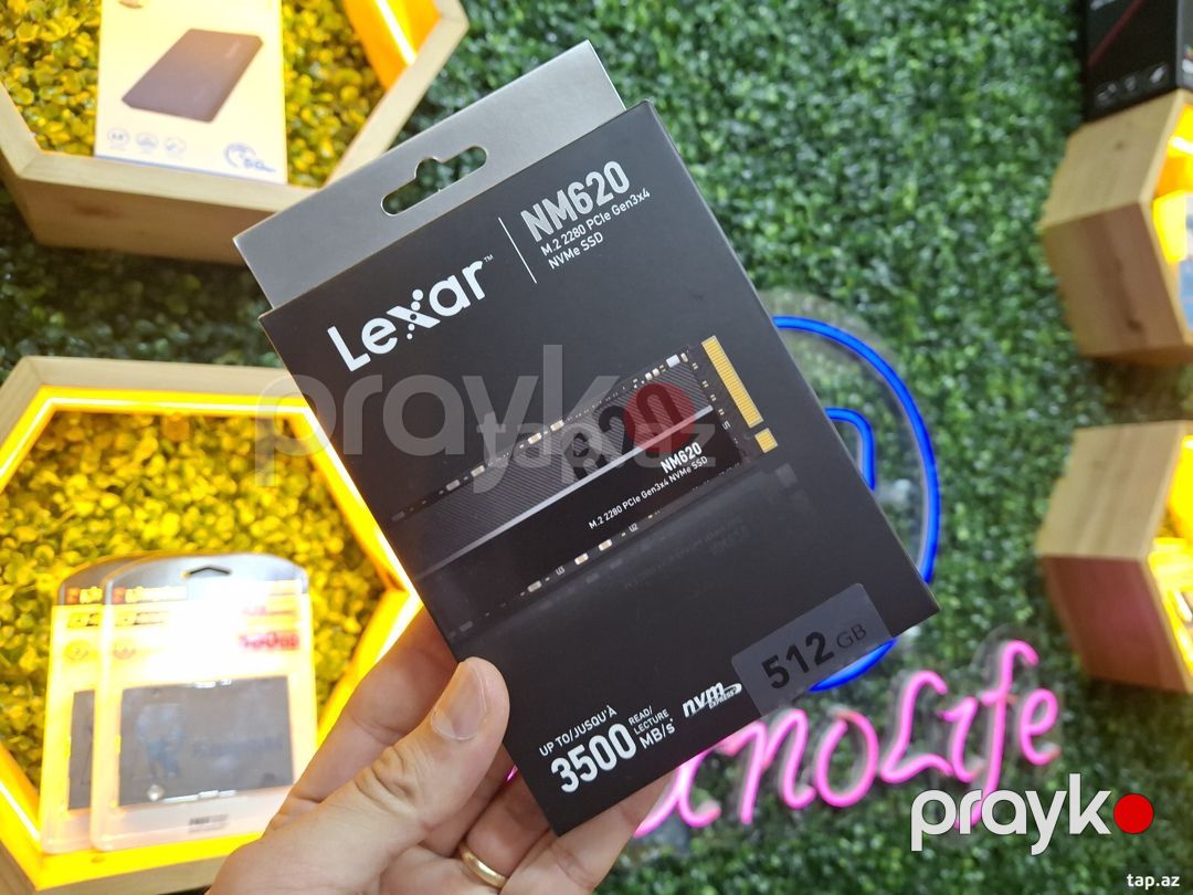 Lexar M2 Nvme SSD 512 gb PCIe Gen3x4 | 3500 MB/s — Elektronika, Bakı (2)