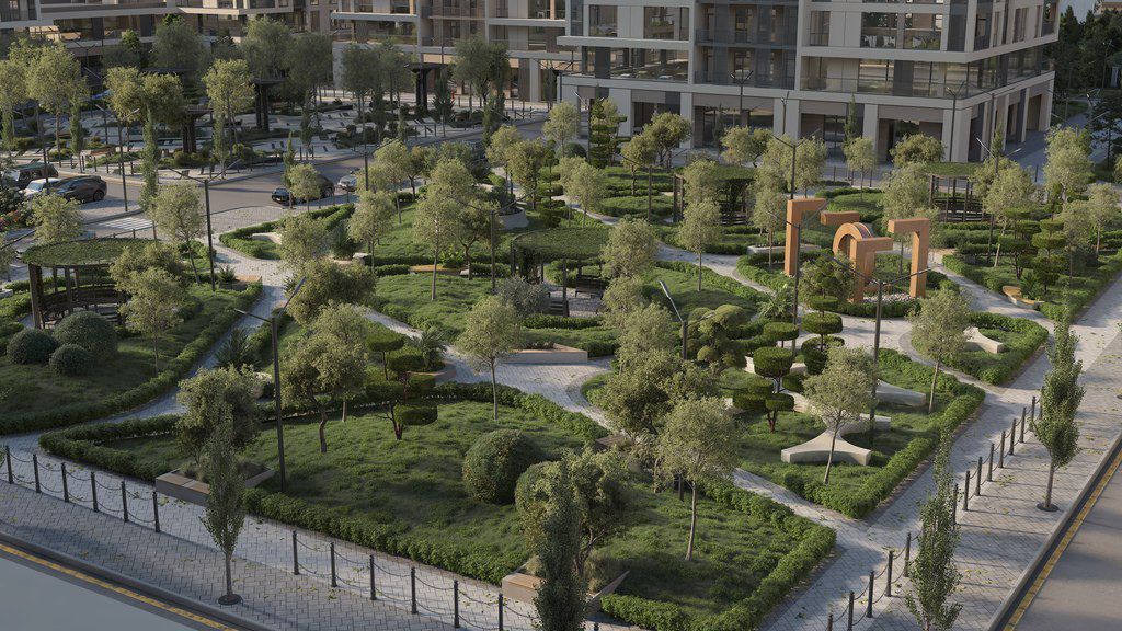 Satılır 3 otaqlı yeni tikili 90.9 m² — Mənzil, Bakı (10)