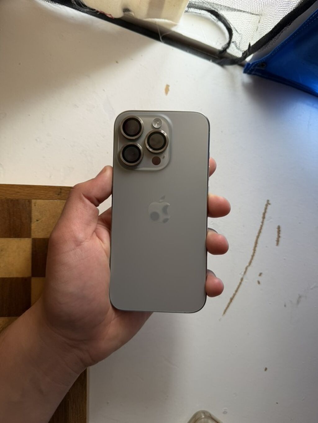 IPhone 15 Pro, 128 GB, Natural Titanium, Face ID — Apple iPhone, Masazır