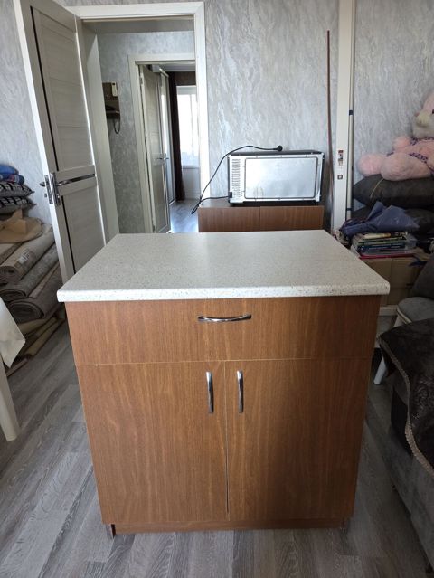 Mətbəx mebel dəsti - Material: laminat/LDSP ağac teksturalı fasadlar