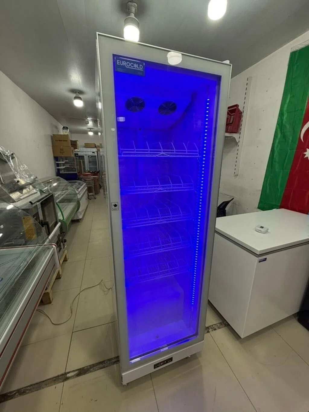 Eurocold Su Üçün Soyuducu Vitrin 200x65x62 sm — Mallar, Bakı (2)