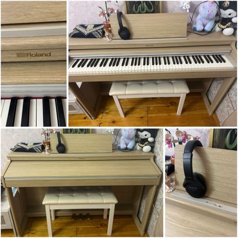 Roland piano.qiymet 1800 man.oturacagi ile birge,3700azn.e alinib