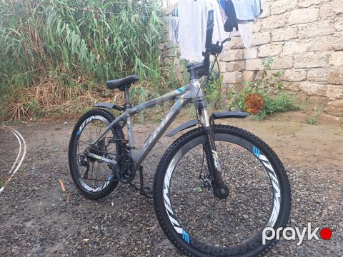 MTB velosiped – 27.5” təkərlər, disk əyləclər, amortizatorlu ön