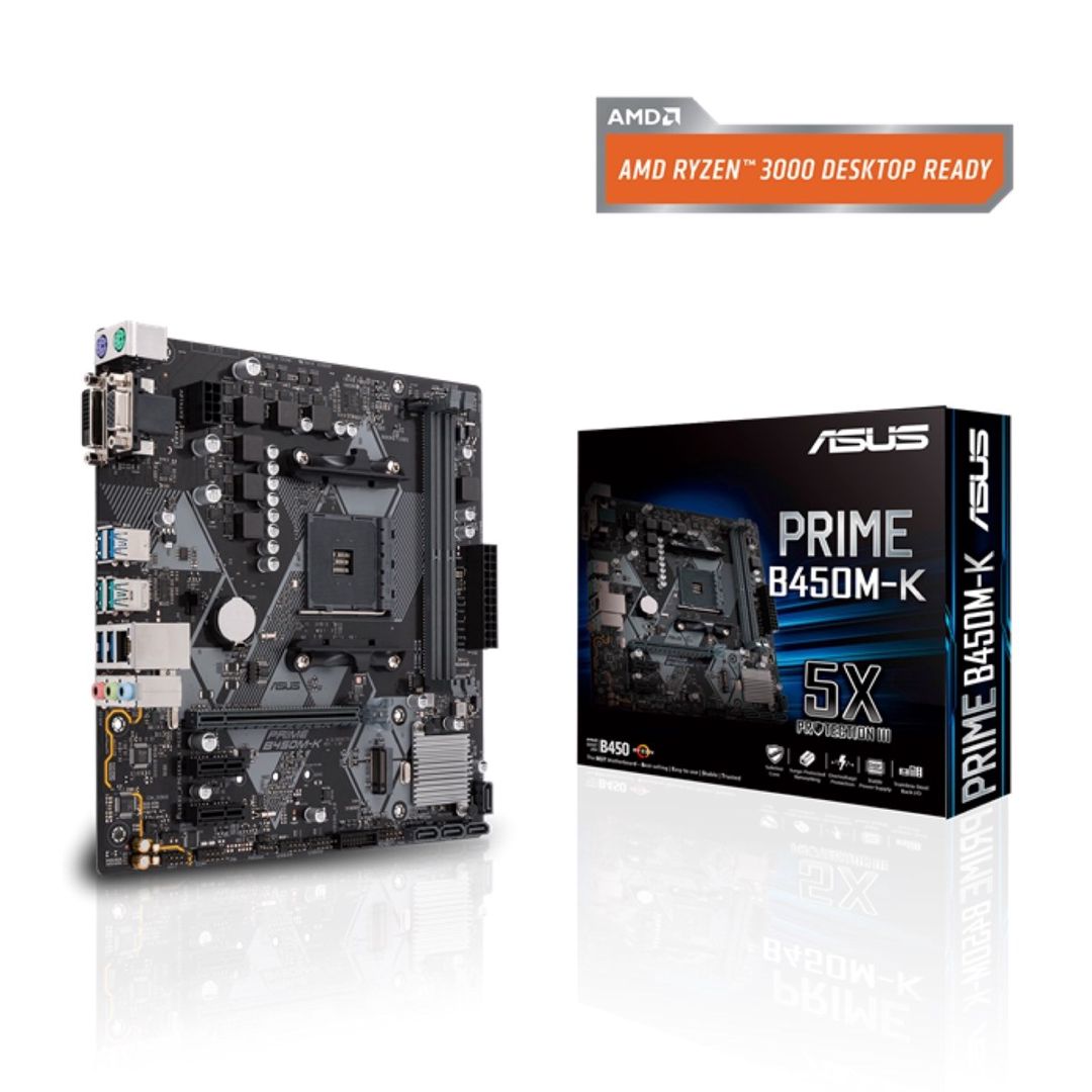 Ana plata Asus prime b450m-k — Elektronika, Bakı