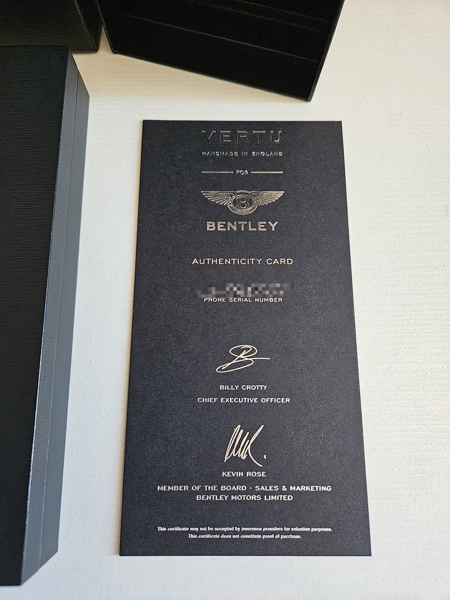 Vertu Signature Touch Bentley 64GB/2GB — Vertu, Bakı (2)
