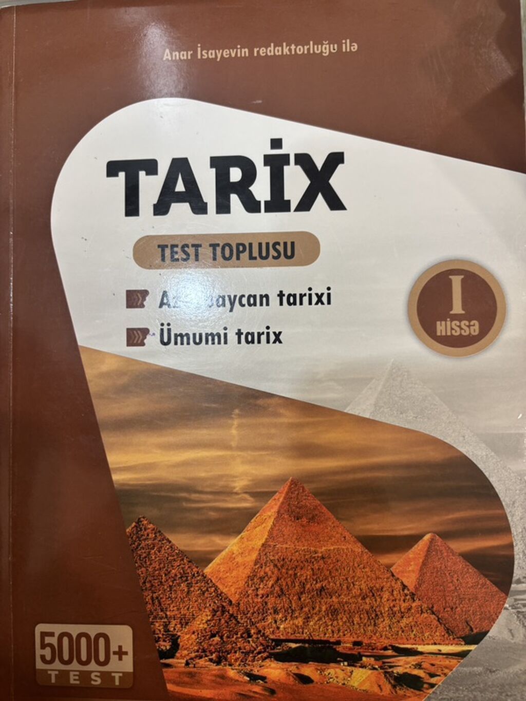Məhsul: Tarix – Test Toplusu (I hissə), kurikulumla - 6–11 siniflər