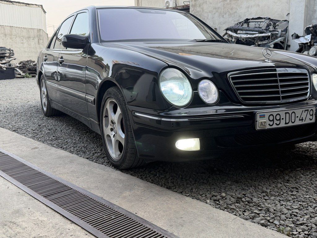 Mercedes E 270, 2.7 L, 2000 il, 257 000 km — Avtomobillər, Lənkəran (5)