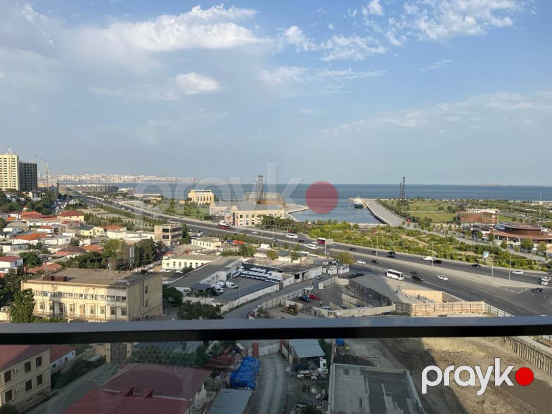 İcarəyə verilir 3 otaqlı yeni tikili 93 m² — Mənzil, Bakı (9)
