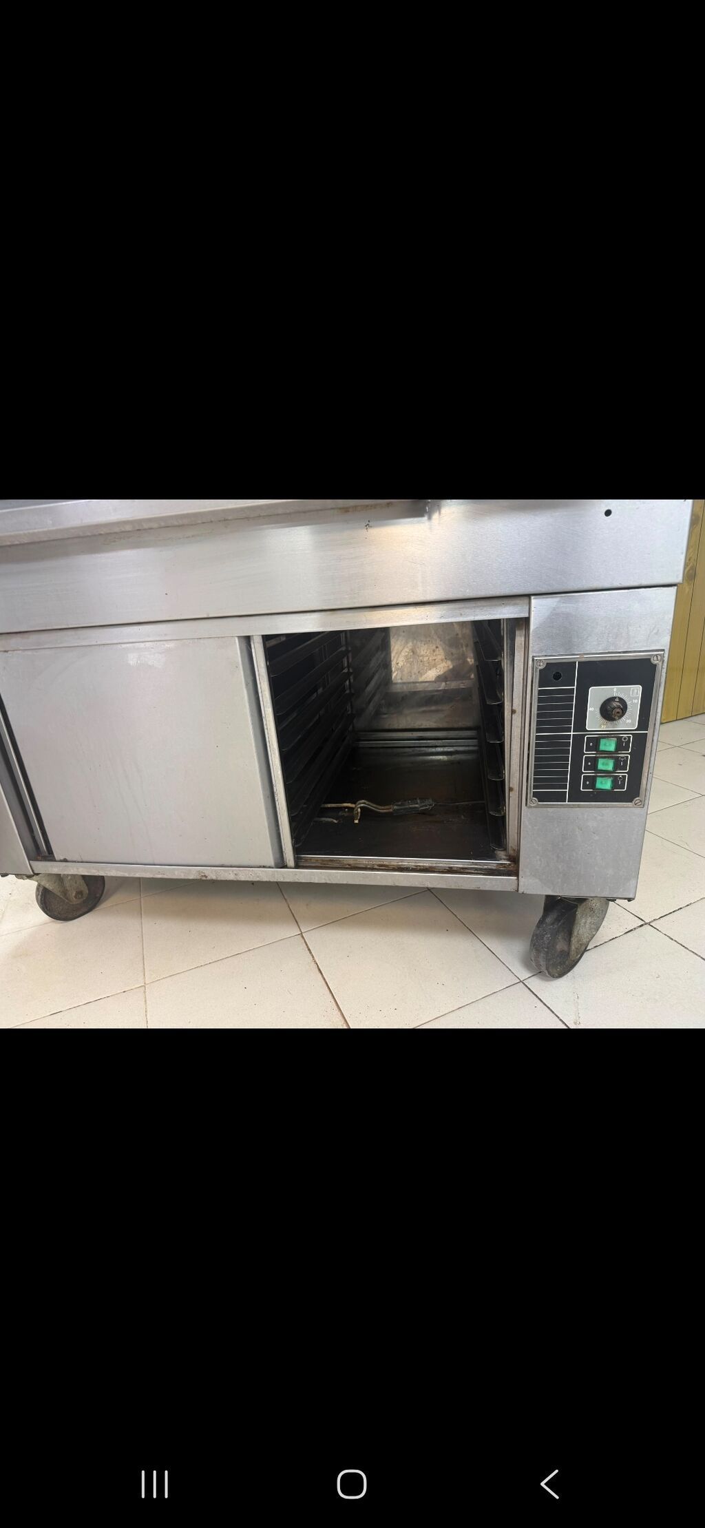 Elektrik soba, Çörək, Şirniyyat üçün, Pizza, İşlənmiş — Biznes və avadanlıq, Bakı (7)