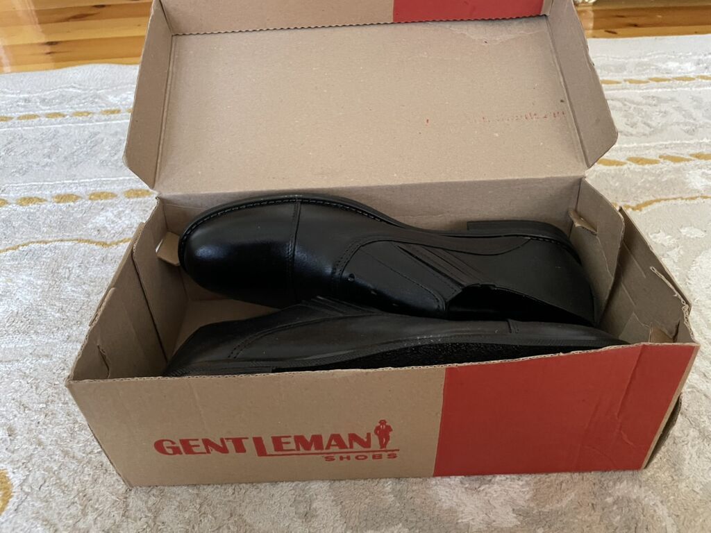 Məhsul: Gentleman Shoes kişi klassik ayaqqabısı - Rəng: Qara - Model — Ayaqqabılar, Gəncə