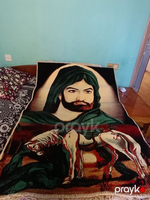 Rəsmli örtük/plaşetka tipli xalça - Material: qalın toxunma