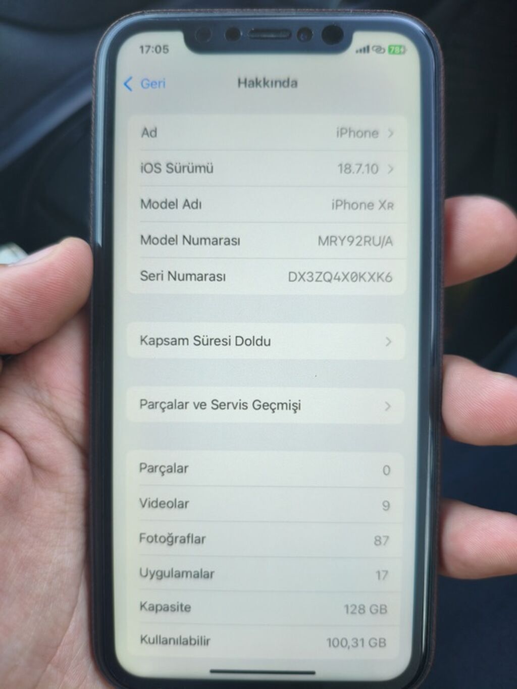 IPhone X, Qara, Face ID — Apple iPhone, Gəncə (3)