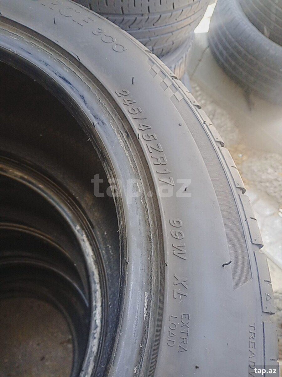 Şinlər 245/45 R17 — Ehtiyat hissələri və aksesuarlar, Bakı (5)