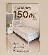 Tək nəfərlik çarpayı – 150 AZN • Ölçü: 200 × 90 • Rəng seçimi — Мебель