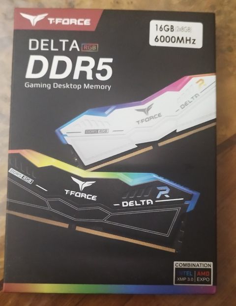 T-force DDR5 ARGB 6000mhz White