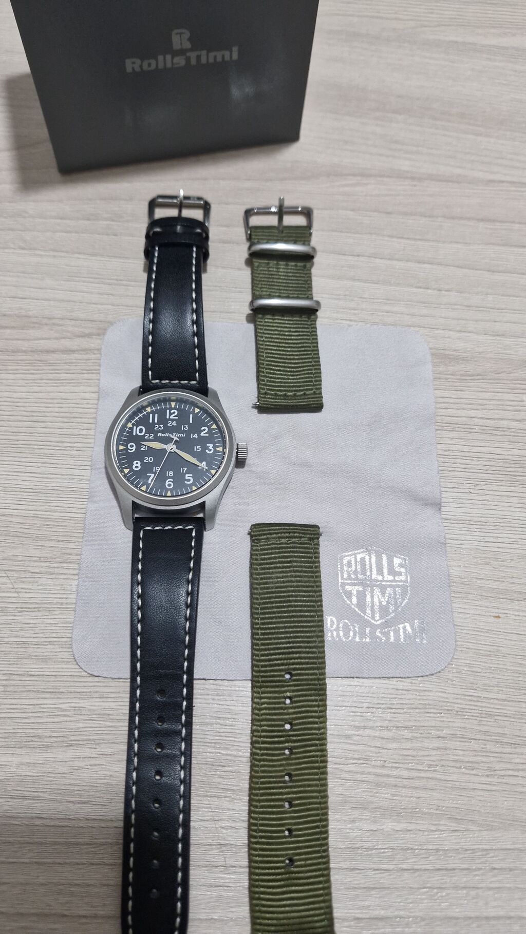 RollsTimi qol saatı – klassik “field watch” üslubu - Brend/model — Qol saatları, Bakı (2)